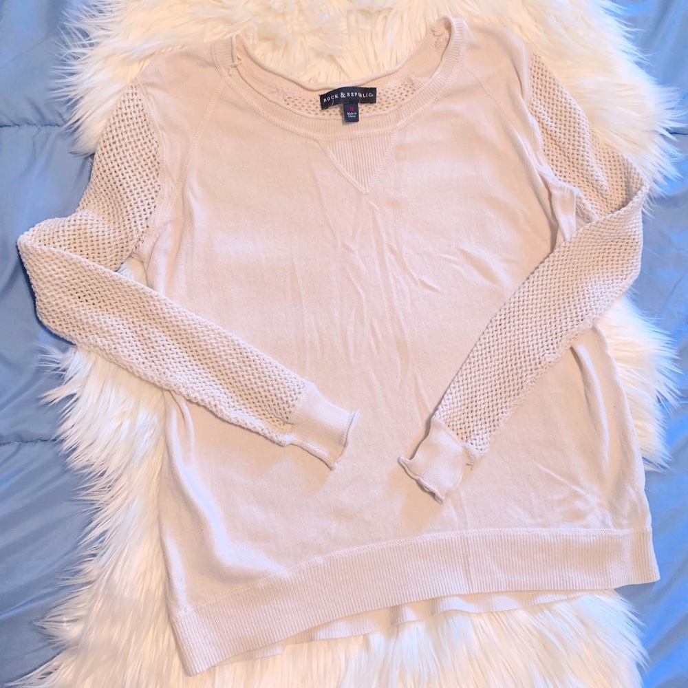 Cream Sweater - Rock and Republic